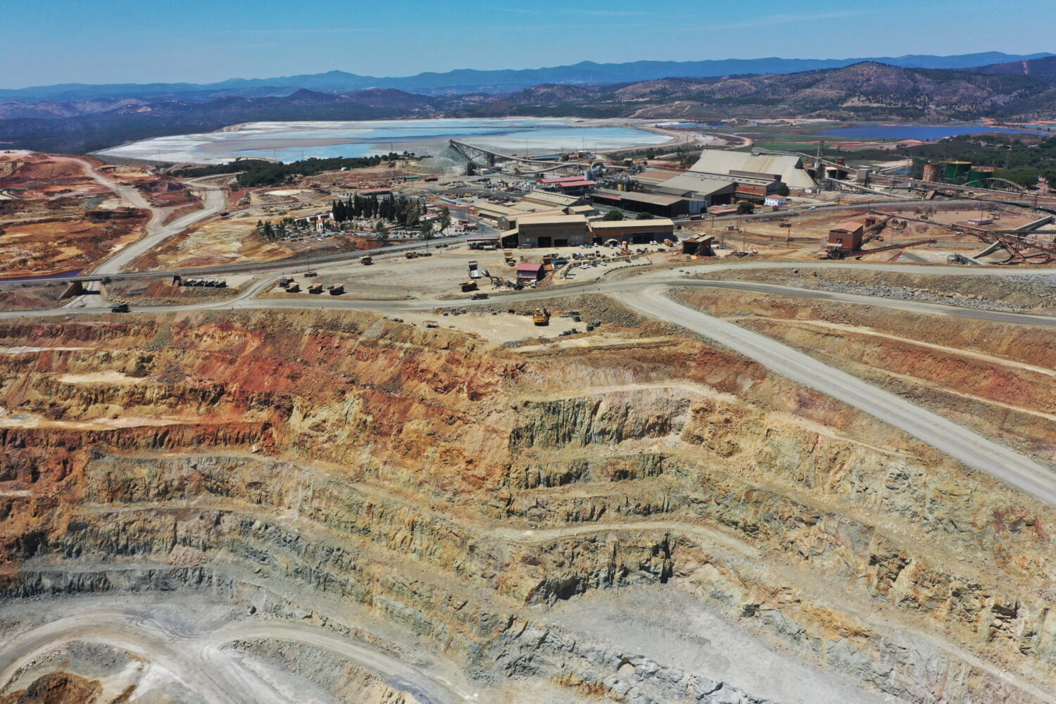Photo of Spanish mine from afar